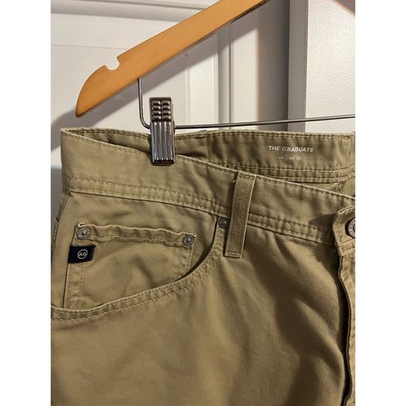 Adriano Goldschmied The‎ Graduate Tailored Leg Mens  Khakis - Size 34x34 - Picture 2 of 5
